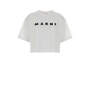 Marni Women White Cotton Oversize T-Shirt